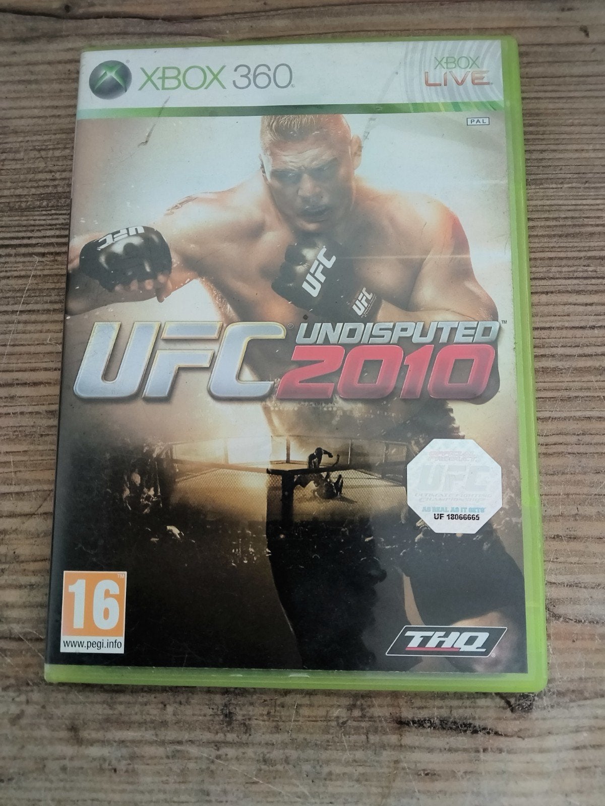UFC Undisputed 2010 Xbox 360 - Vechtgame, Spelcomputers en Games, Games | Xbox 360, Vechten, 2 spelers, Ophalen of Verzenden, Zo goed als nieuw