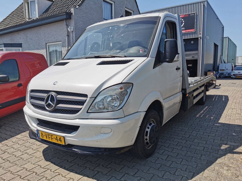 Mercedes-Benz Sprinter 515 2.2 CDI 432 HD - Automaat - Airco, Gebruikt, Zwart, 4 cilinders, 150 pk
