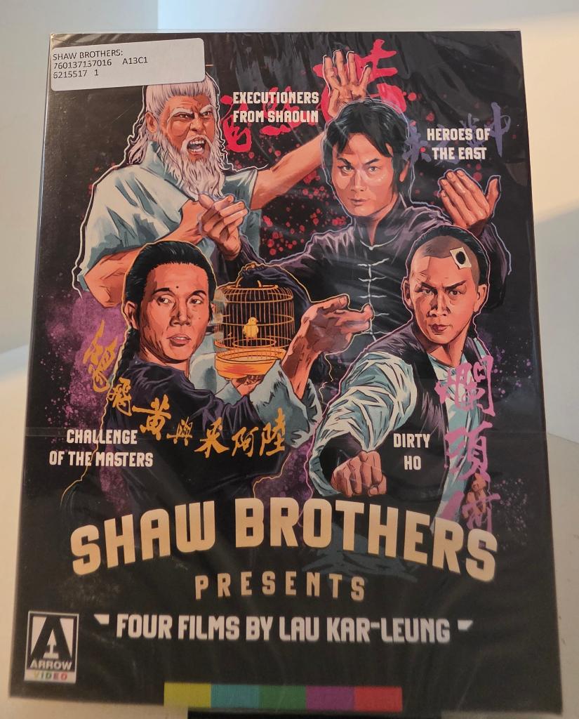 SHAW BROTHERS: LAU KAR-LEUNG - Arrow Video LtD - Blu-ray OOP, Cd's en Dvd's, Blu-ray, Verzenden, Nieuw in verpakking, Actie, Boxset