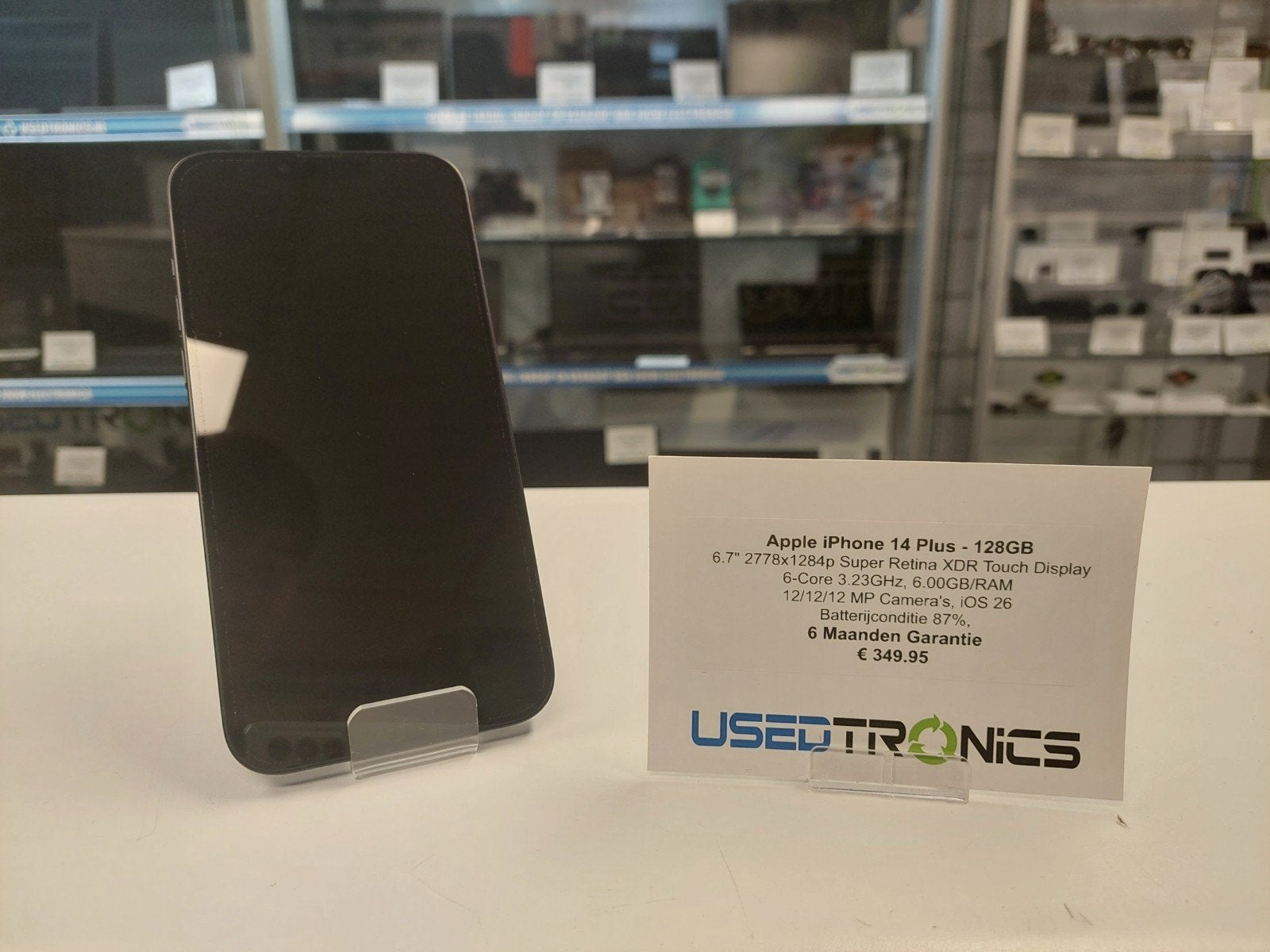 Apple iPhone 14 Plus 128GB - goed als nieuw, inclusief doo, Telecommunicatie, 128 GB, IPhone 14 Plus, Ophalen of Verzenden, Zo goed als nieuw