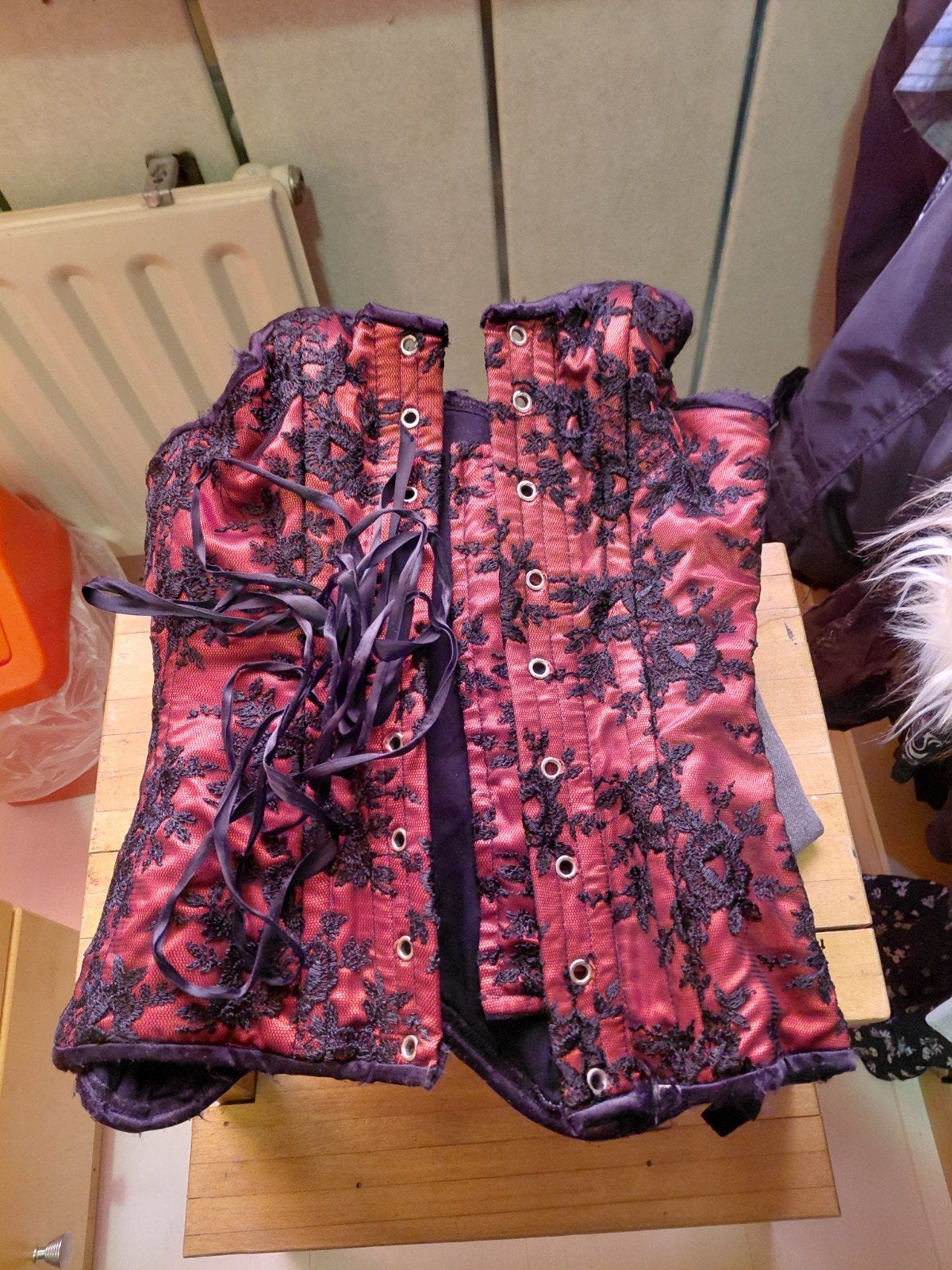 T.K.A.corsetje met zwart koort z.g.a.n maat M.€30, Ophalen, Zo goed als nieuw, Maat 38/40 (M), Jack