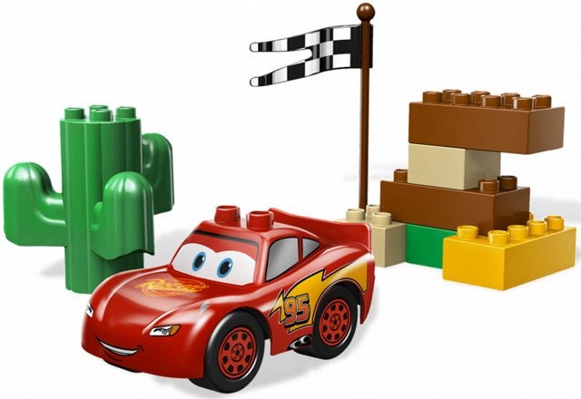LEGO DUPLO 5813 Lightning McQueen, Overige thema's, Inclusief instructies, Lego, Nieuw