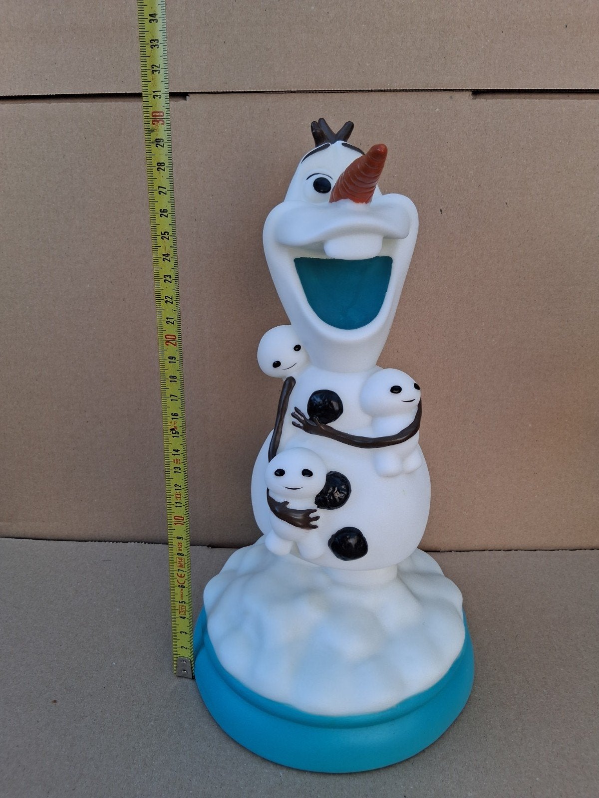 Disney Frozen Olaf nachtlampje met Snowgies, Ophalen of Verzenden, Zo goed als nieuw, Jongen of Meisje