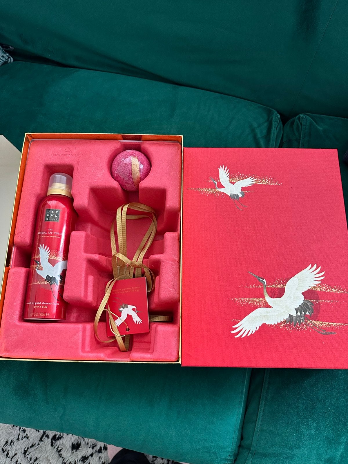 Rituals Tsuru Douchegel & Bruisbal Cadeauset, Ophalen of Verzenden, Nieuw, Bad & Douche