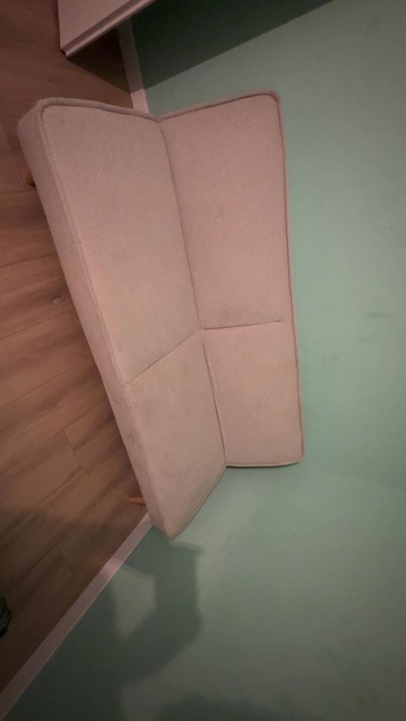 GRATIS Teddystof Slaapbank GRATIS, Huis en Inrichting, Banken | Sofa's en Chaises Longues, Ophalen, Gebruikt