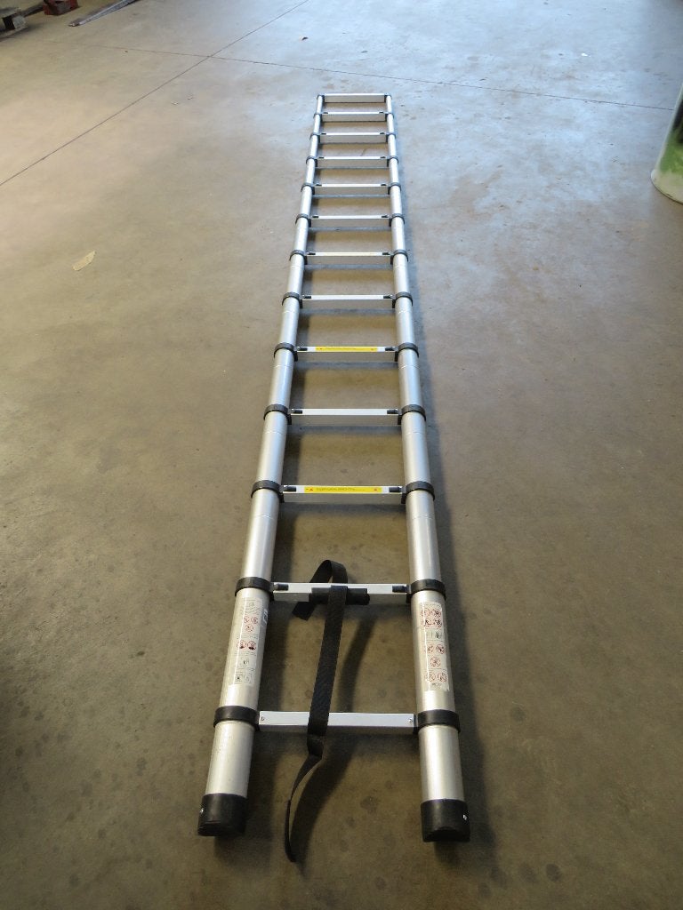 telescoopladder ladder vouwladder inschuifbaar, Ophalen, Gebruikt, Telescopischeladder.com, Zandhaarweg