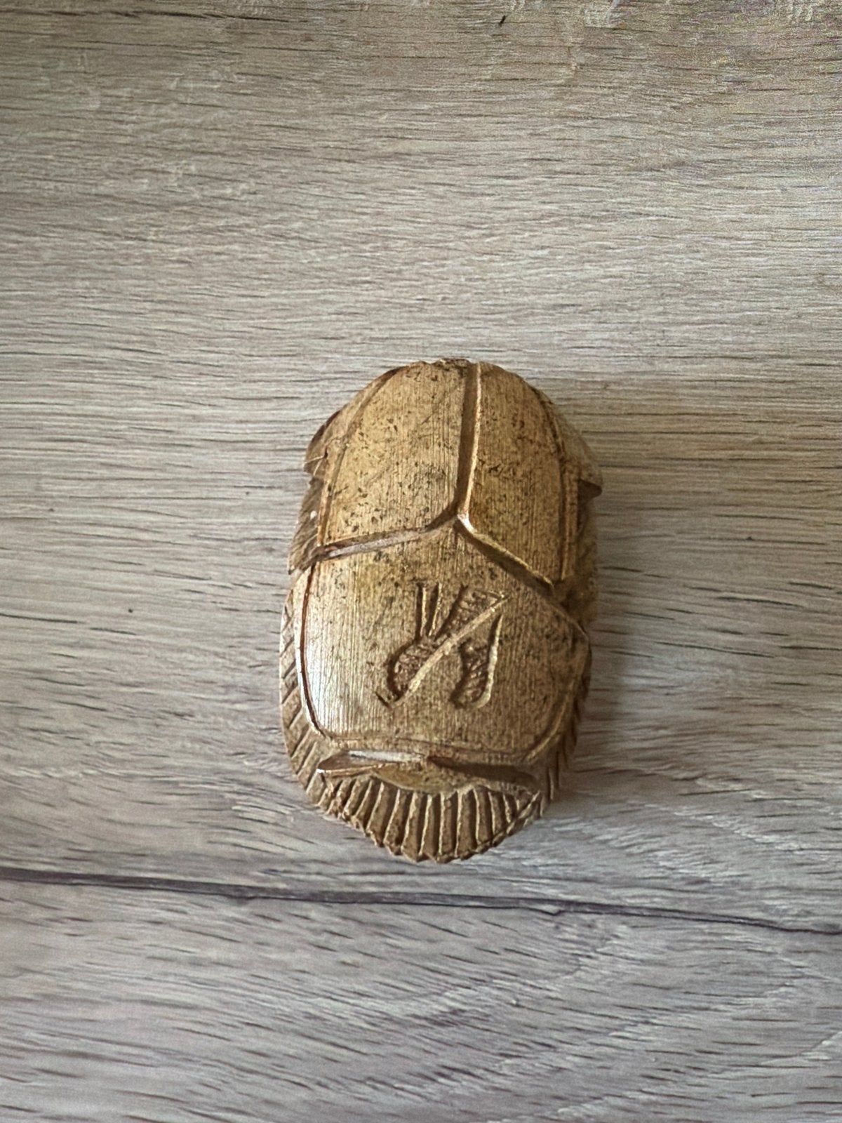 Decoratieve Egyptische Scarabee - Uniek Woonaccessoire, Ophalen of Verzenden