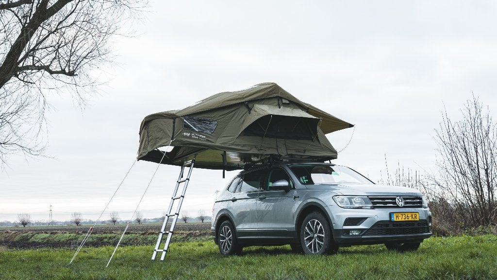 Dare to be different 180L Deluxe daktent - 2 jaar oud, Ophalen, Zo goed als nieuw, Tot en met 3