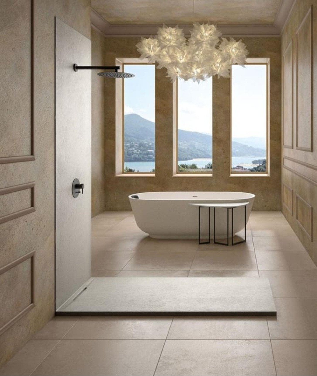 Luxe Fiora Limite doucheplaat Bianco 100x200cm nieuw, Ophalen, Nieuw, Douche