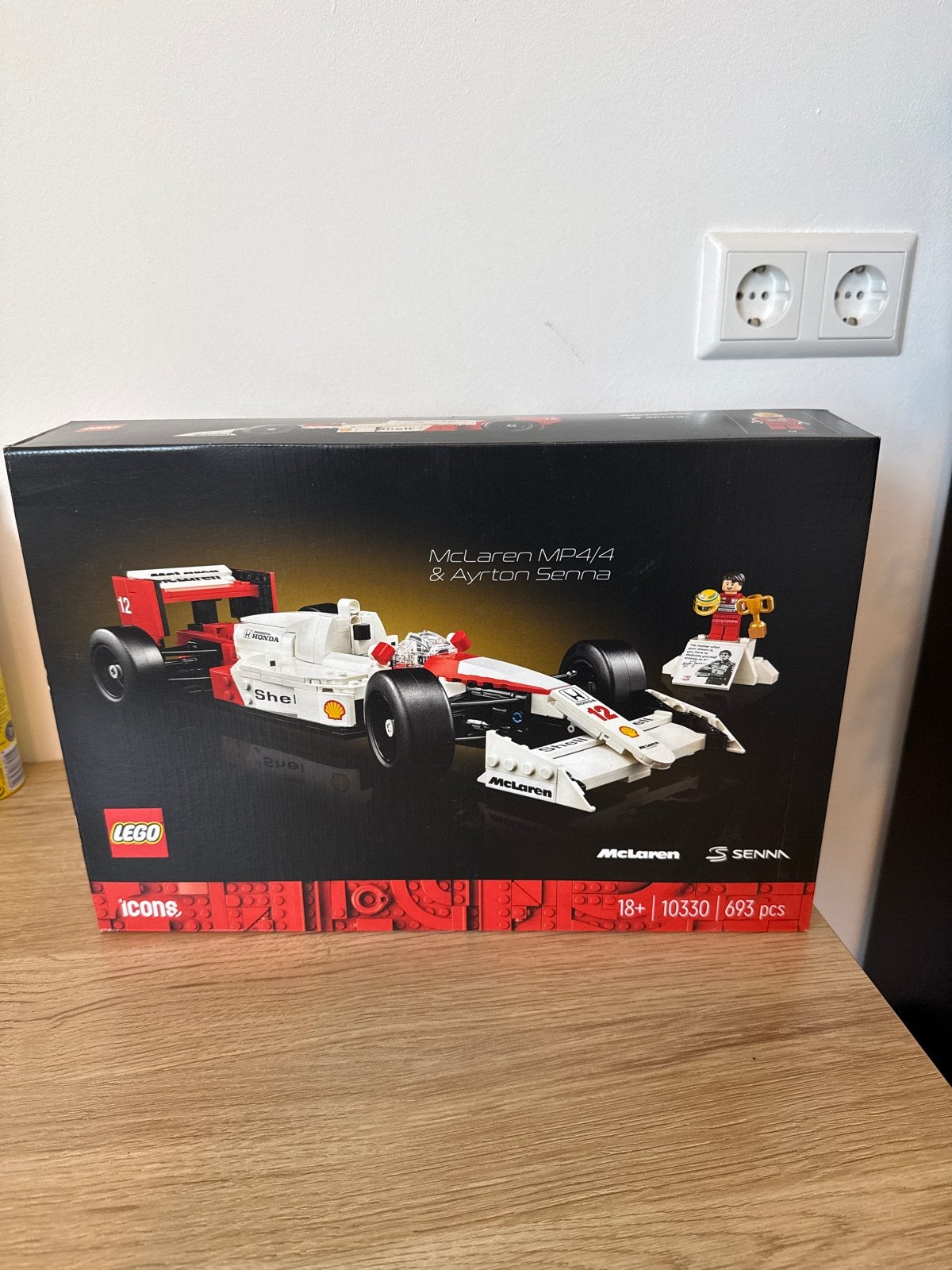 LEGO Icons McLaren MP4/4 & Ayrton Senna (10330) Nieuw, Ophalen of Verzenden, Nieuw, Overige merken