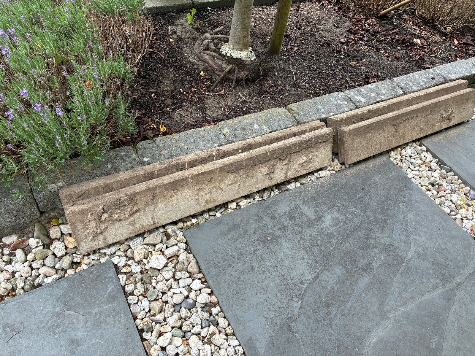 Betonnen opsluit banden, Ophalen, Gebruikt