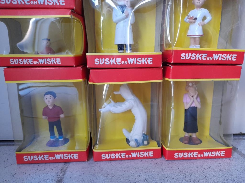 suske en wiske poppetjes, Verzamelen, Stripfiguren, Ophalen, Suske en Wiske, Zo goed als nieuw, Beeldje of Figuurtje