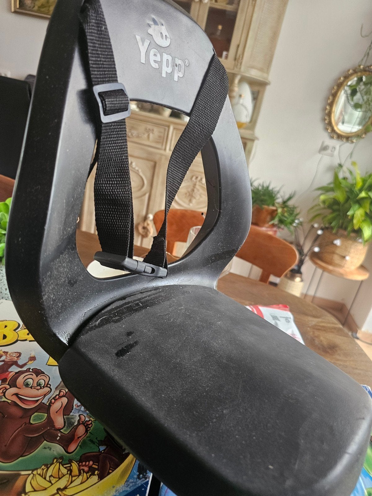Yepp Fietsstoeltje - Veilig en Comfortabel, Fietsen en Brommers, Fietsaccessoires | Fietsstoeltjes, Achterzitje, Yepp, 9 t/m 18 kg