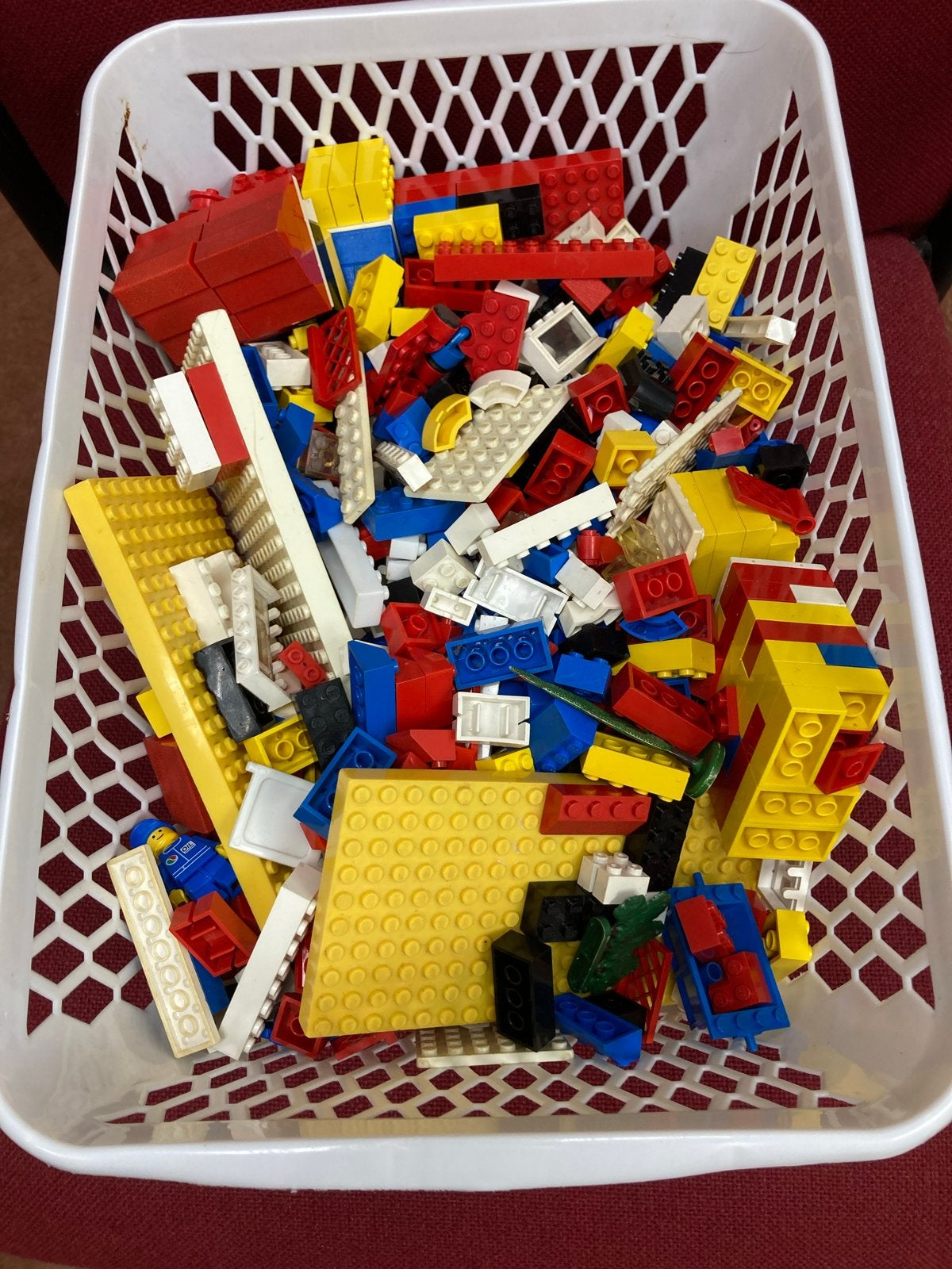 LEGO stenen met grondplaat, Kinderen en Baby's, Speelgoed | Duplo en Lego, Gebruikt, Lego, Losse stenen, Inclusief extra onderdelen