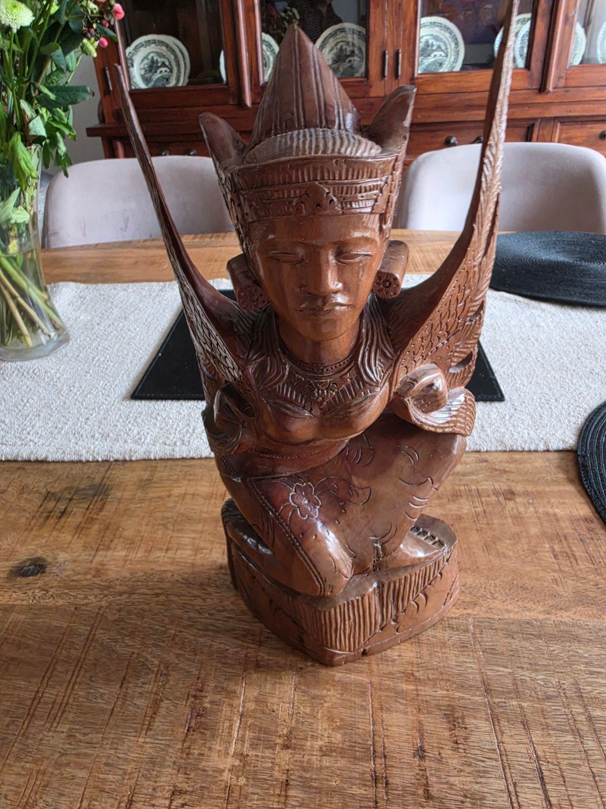 Prachtige Indische beelden zeer oud, Ophalen of Verzenden