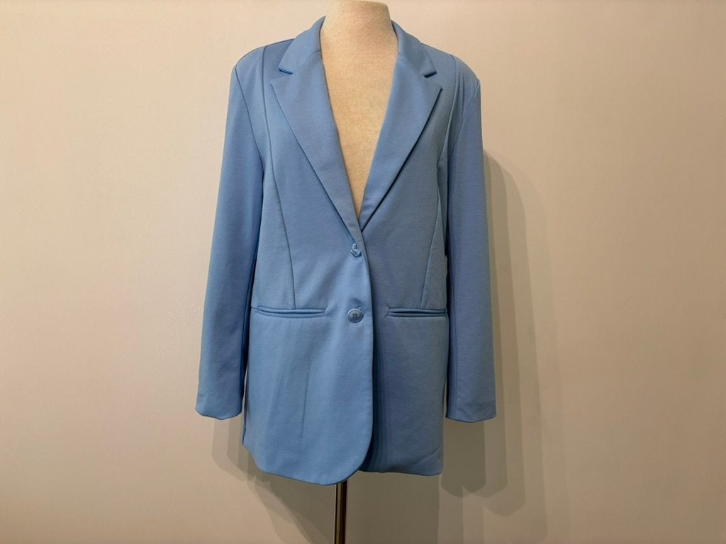 Lichtblauw Ichi Jasje Model Ikhate – Maat 36 / S, Blauw, Ichi, Nieuw, Ophalen of Verzenden