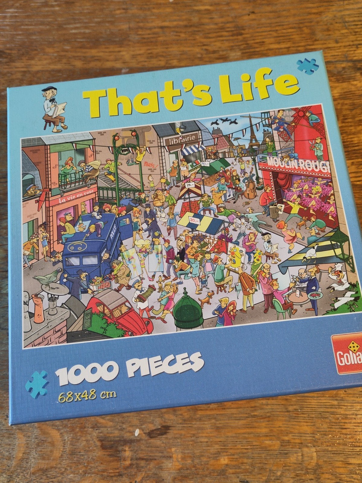 That's Life puzzel Parijs, Ophalen of Verzenden, 500 t/m 1500 stukjes, Zo goed als nieuw