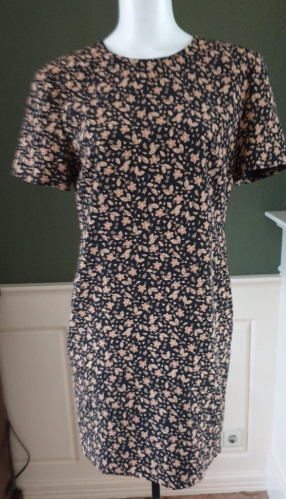 Talbots mooie zwarte jurk jurkje mt M 38 40, Verzenden, Zwart, Zo goed als nieuw, Knielengte