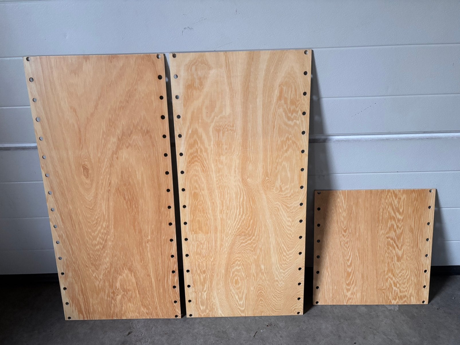 3x Lundia originele inschuif panelen (40 diep), Ophalen, Zo goed als nieuw