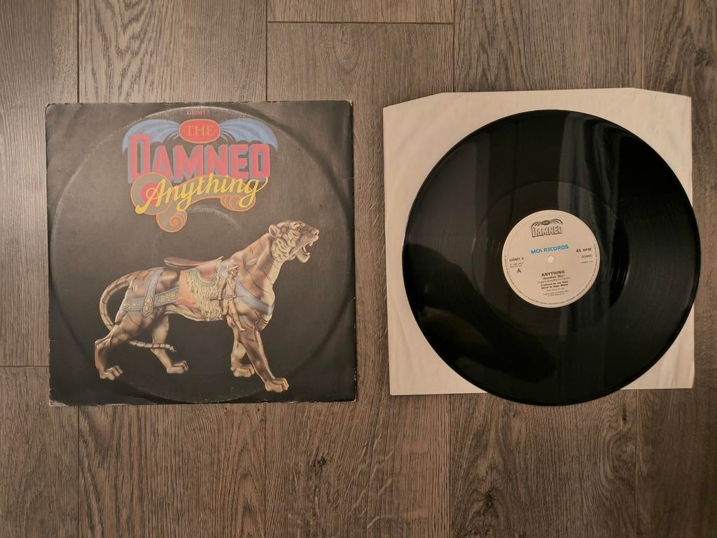 12" the damned anything, Ophalen of Verzenden, Zo goed als nieuw, 12 inch, Poprock