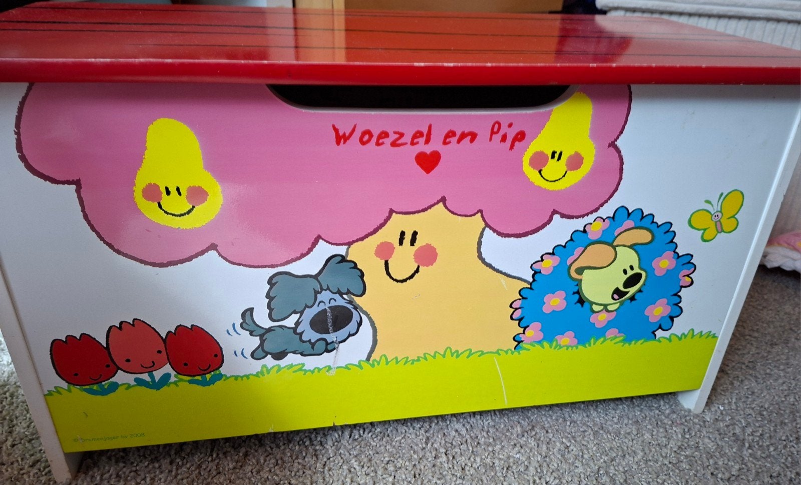 Woezel en Pip Speelgoedkist - Opbergkist, Ophalen, Gebruikt, Jongen of Meisje