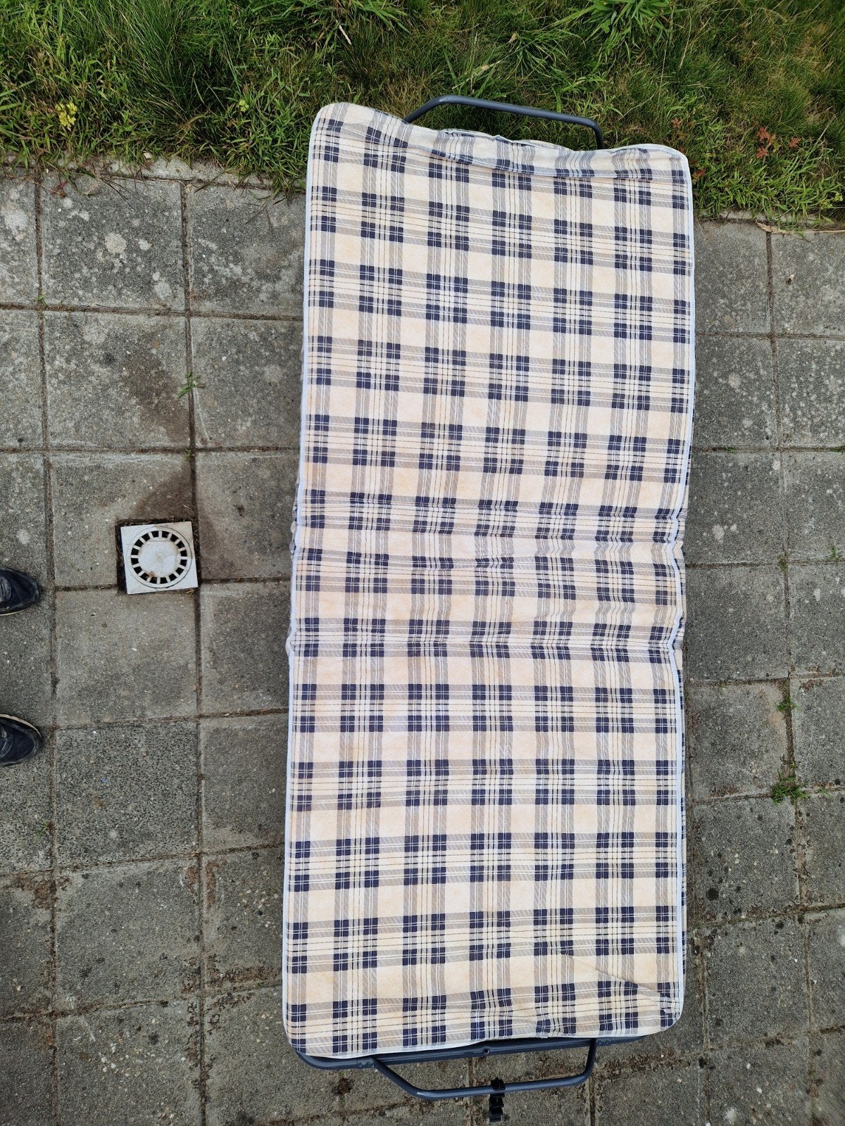 Opklapbed / Logeerbed - Compact en Comfortabel, Ophalen, Gebruikt, Eenpersoons, 190 cm of minder