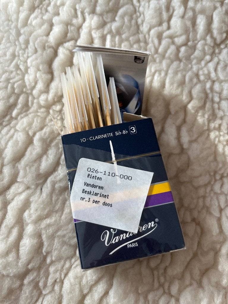 Klarinet rietjes nieuw, Muziek en Instrumenten, Ophalen of Verzenden, Nieuw, Hout, Bes-klarinet