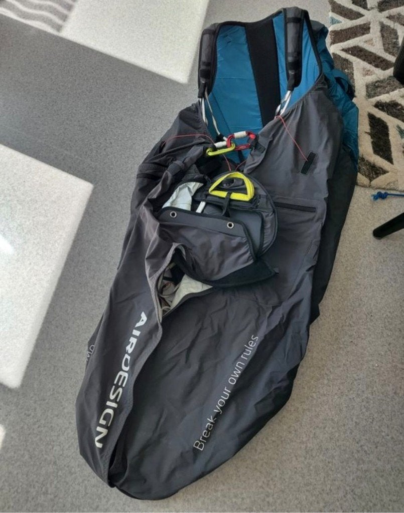 Potharnas — AirDesign THE SOCK + reserve als nieuw!, Verzenden, Zo goed als nieuw, Zitje of Harnas