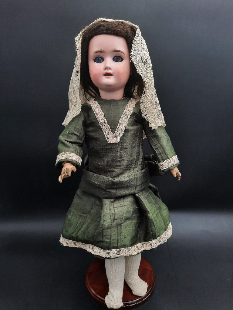 oude porseleinen pop, begin 1900, Antiek en Kunst, Ophalen of Verzenden