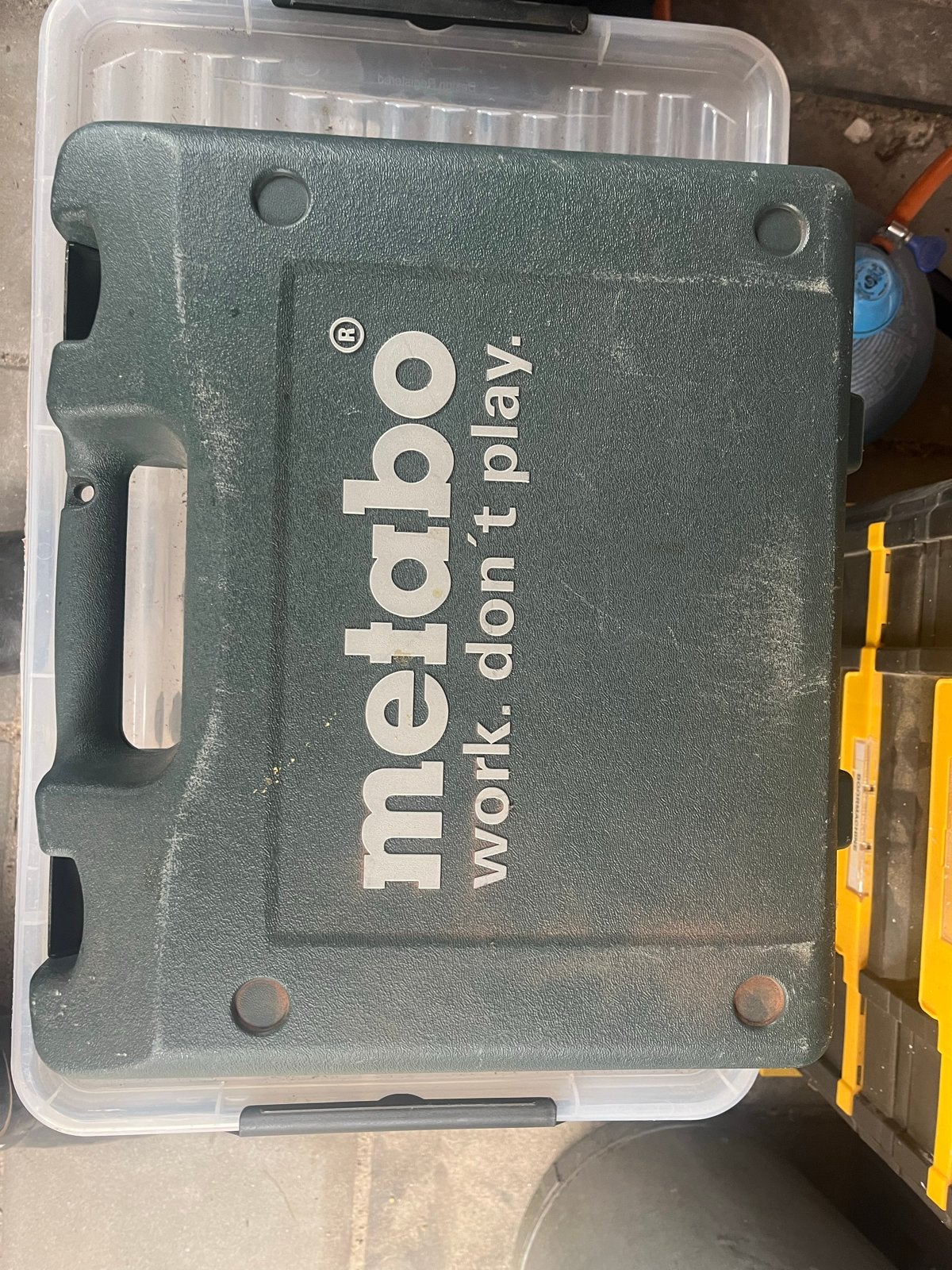 Metabo Klopboormachine BHE 2444 - 800W, Klopboormechanisme, Ophalen, Boormachine, Gebruikt