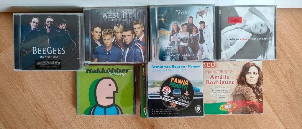 55 Diverse CD's - Verschillende Genres (Alles in 1 koop), Overige genres, Ophalen of Verzenden, Zo goed als nieuw, Inclusief boekje