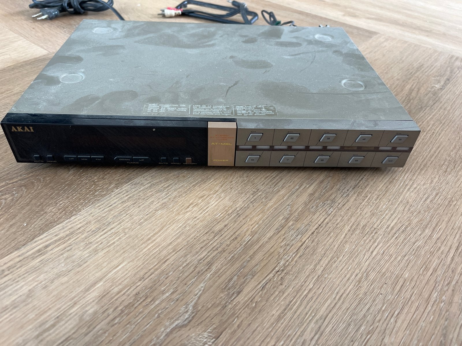 Akai Tuner - Vintage Audio Apparaat, Ophalen of Verzenden, Gebruikt, Analoog