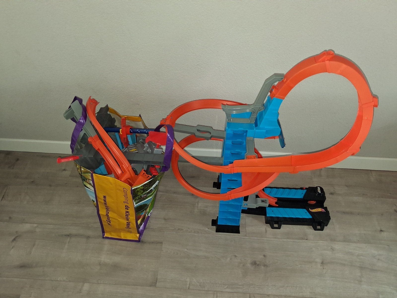 Hot Wheels banen, Ophalen of Verzenden, Zo goed als nieuw, Handmatig, Hot Wheels