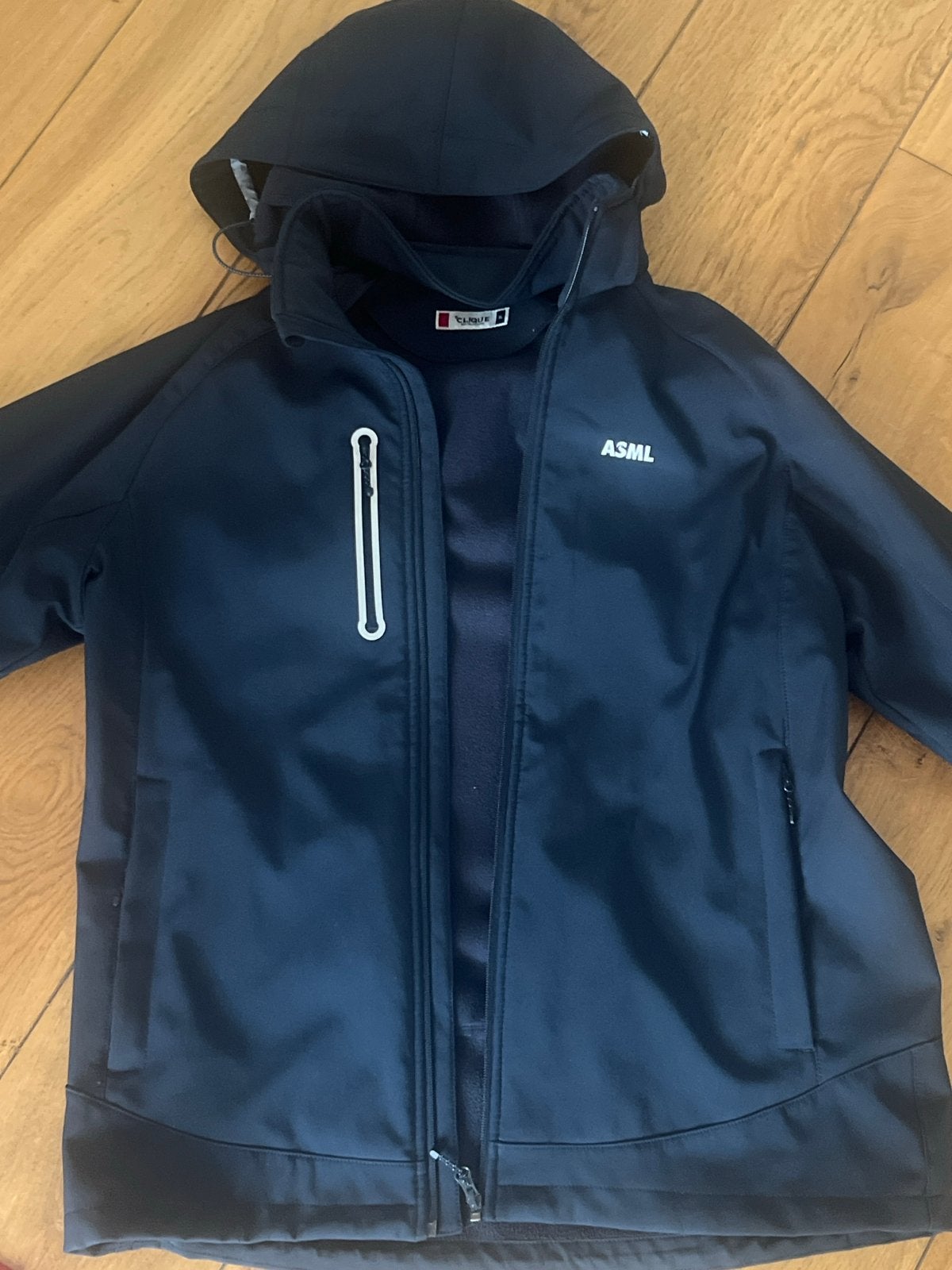 ASML Clique Softshell Jas - Maat XL, Ophalen of Verzenden, Zo goed als nieuw, Maat 56/58 (XL), Blauw