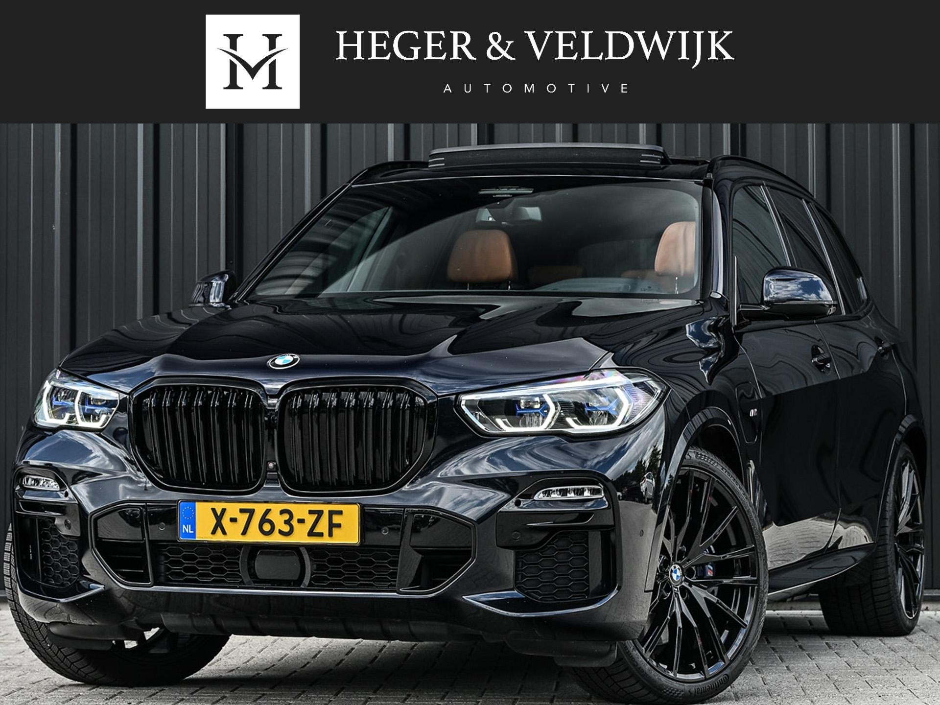 BMW X5 xDrive45e High Executive | M-Sport | Panoramadak | 36, Auto's, BMW, Gebruikt, 394 pk, Zwart, Vierwielaandrijving
