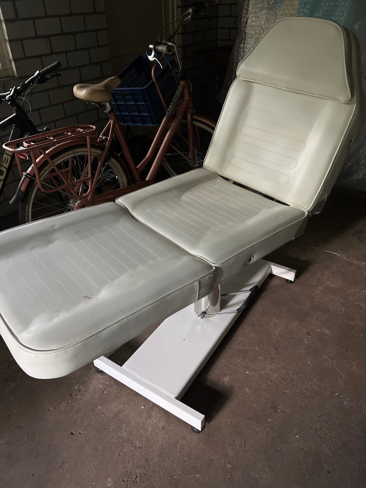 Massagestoel, Ophalen