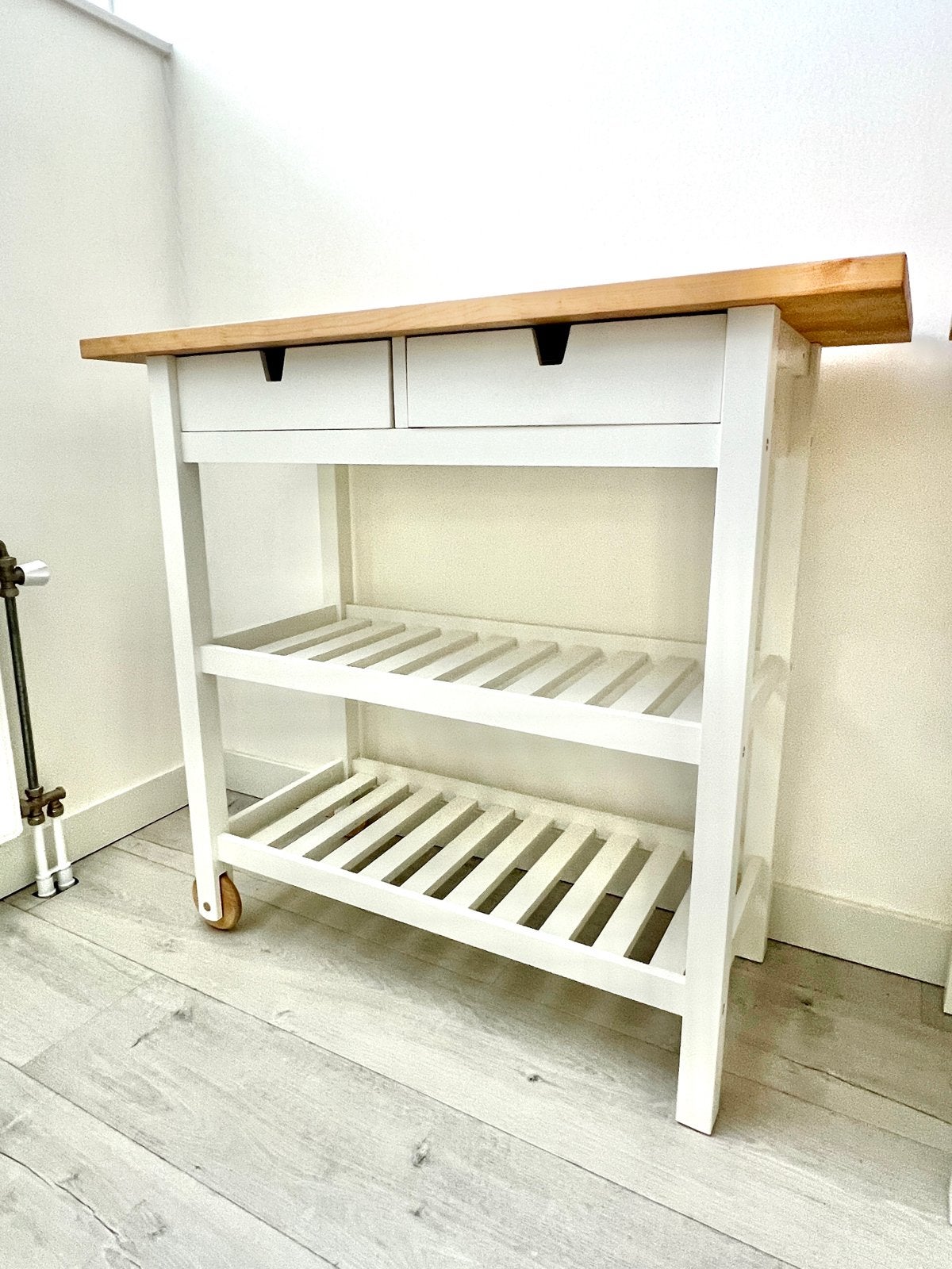 Nette IKEA Keukentrolley met lades en wielen, Ophalen, Gebruikt, Hout, IKEA