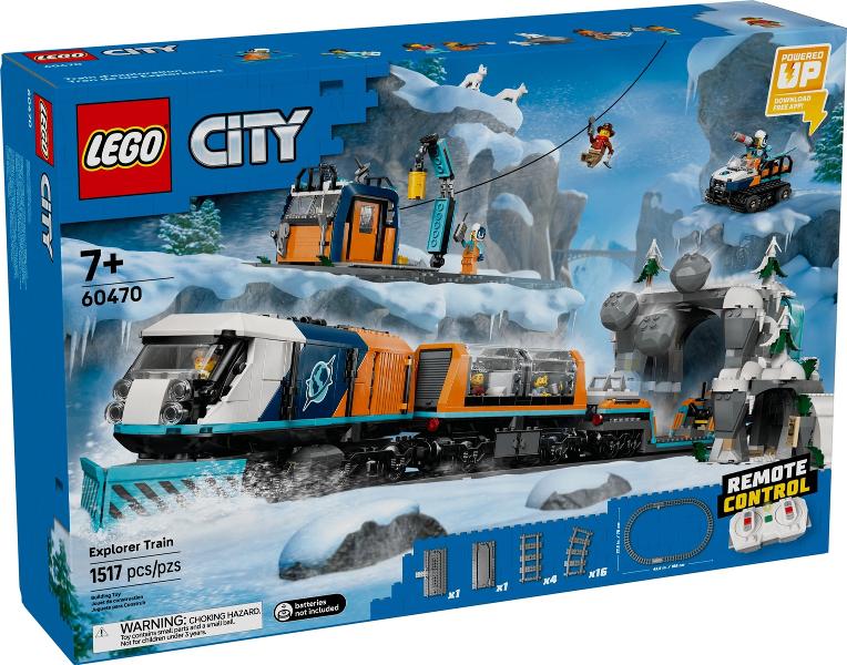 Lego City 60470 Onderzoekstrein op de Noordpool NIEUW SEALED, Kinderen en Baby's, Speelgoed | Duplo en Lego, City, Nieuw, Ophalen of Verzenden