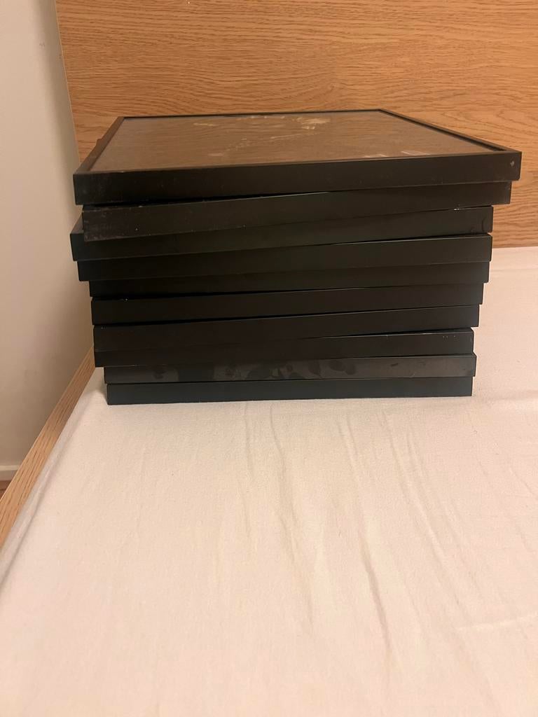 IKEA GLADSAX fotolijsten (10 stuks), Ophalen of Verzenden, Gebruikt, Hout