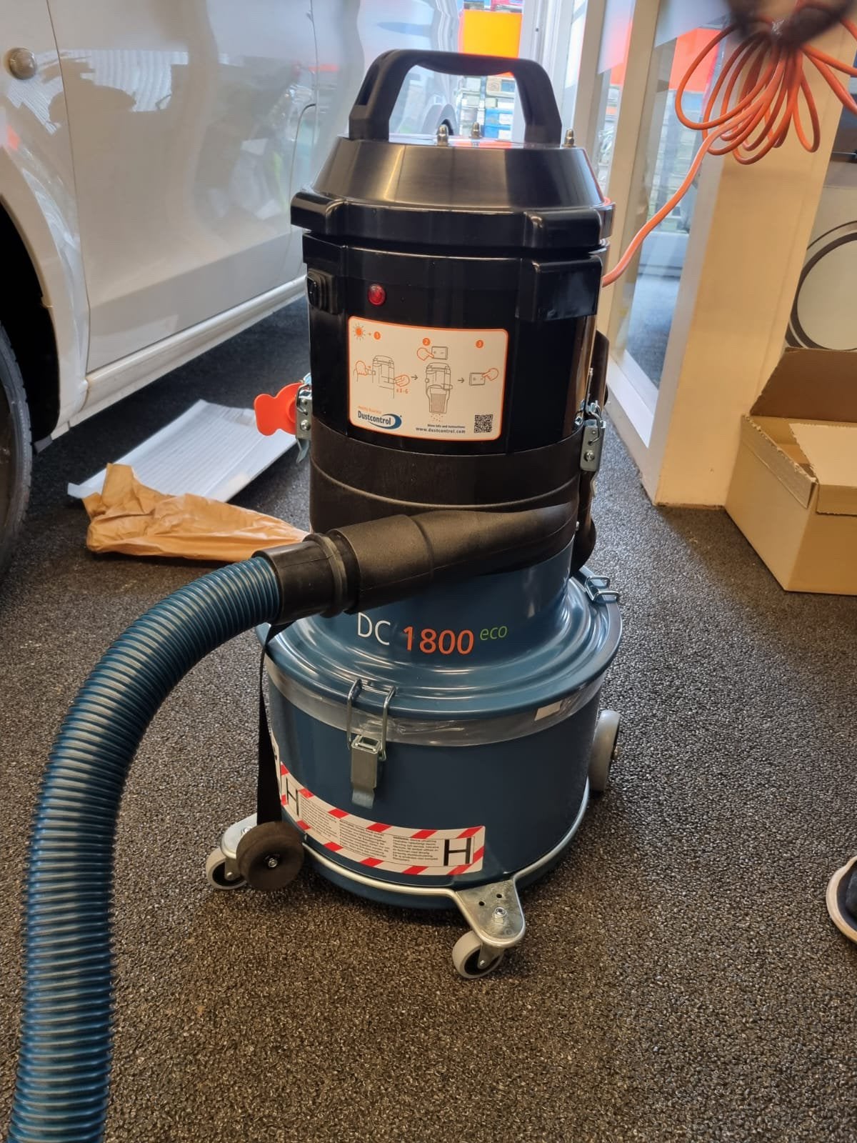 Bouw stofzuiger dustcontrol, Ophalen, Nieuw