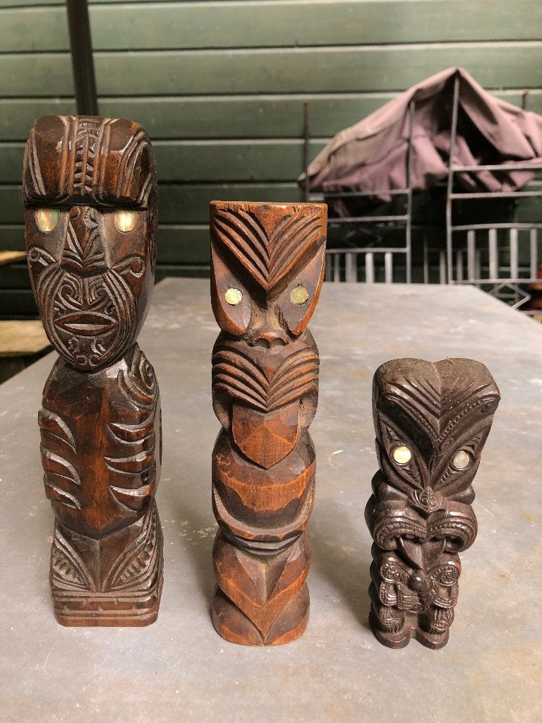 maori beeldjes, Antiek en Kunst, Ophalen of Verzenden