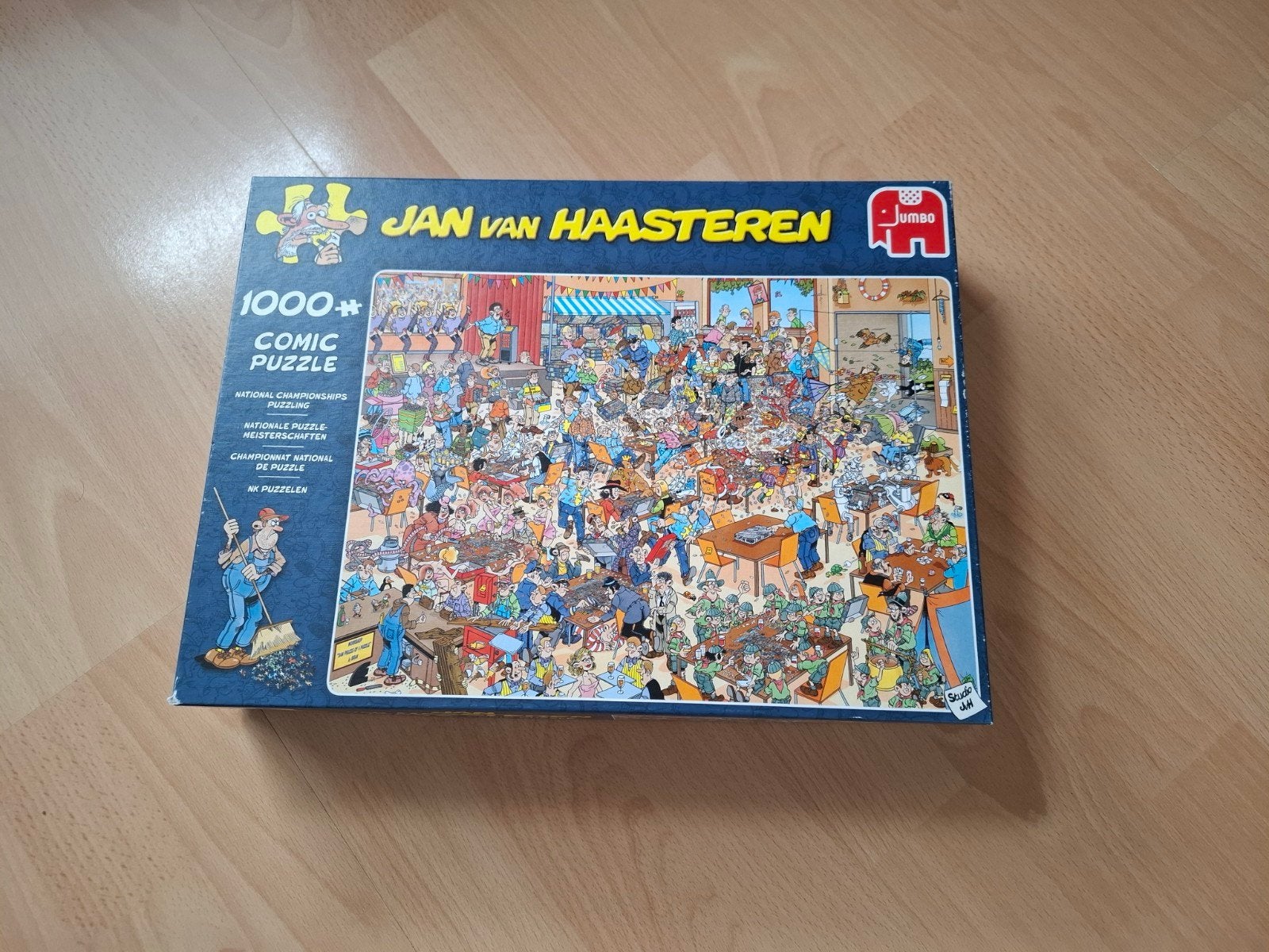 Jan van haasteren 1000 stukjes, Ophalen of Verzenden, 500 t/m 1500 stukjes, Zo goed als nieuw