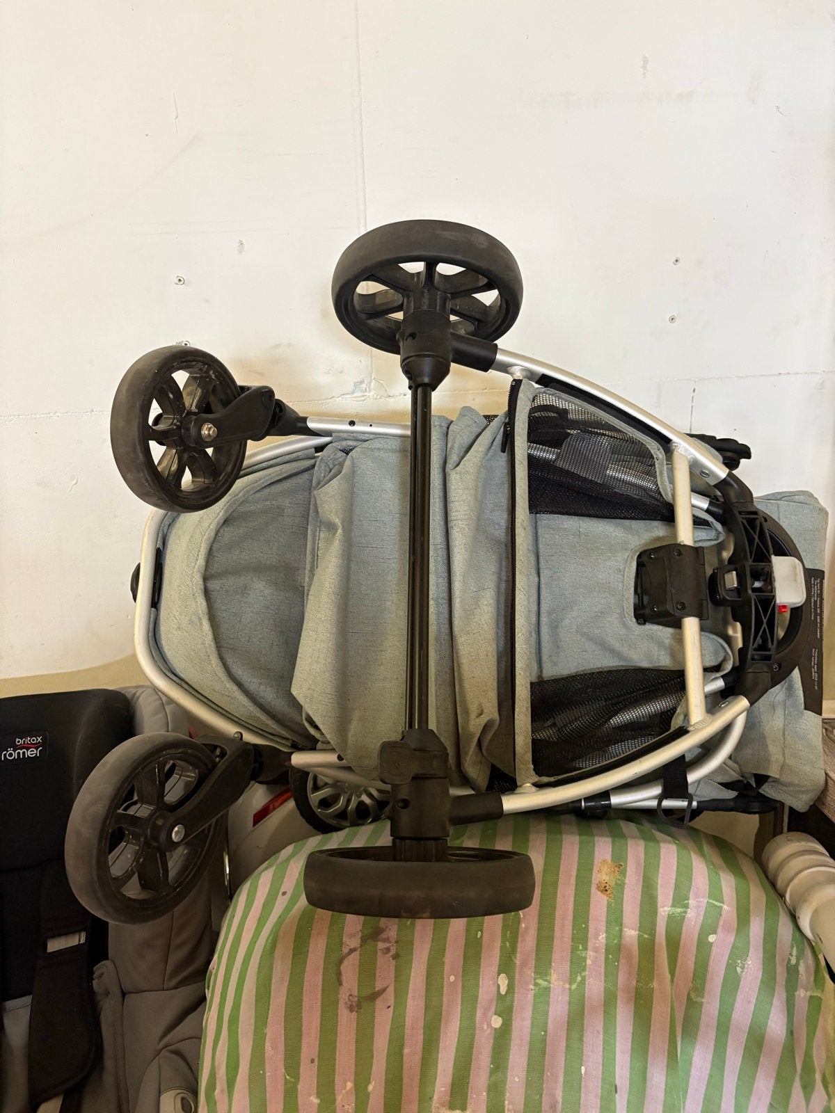 Compacte en opvouwbare kinderwagen, Ophalen, Gebruikt, Overige merken, Verstelbare rugleuning