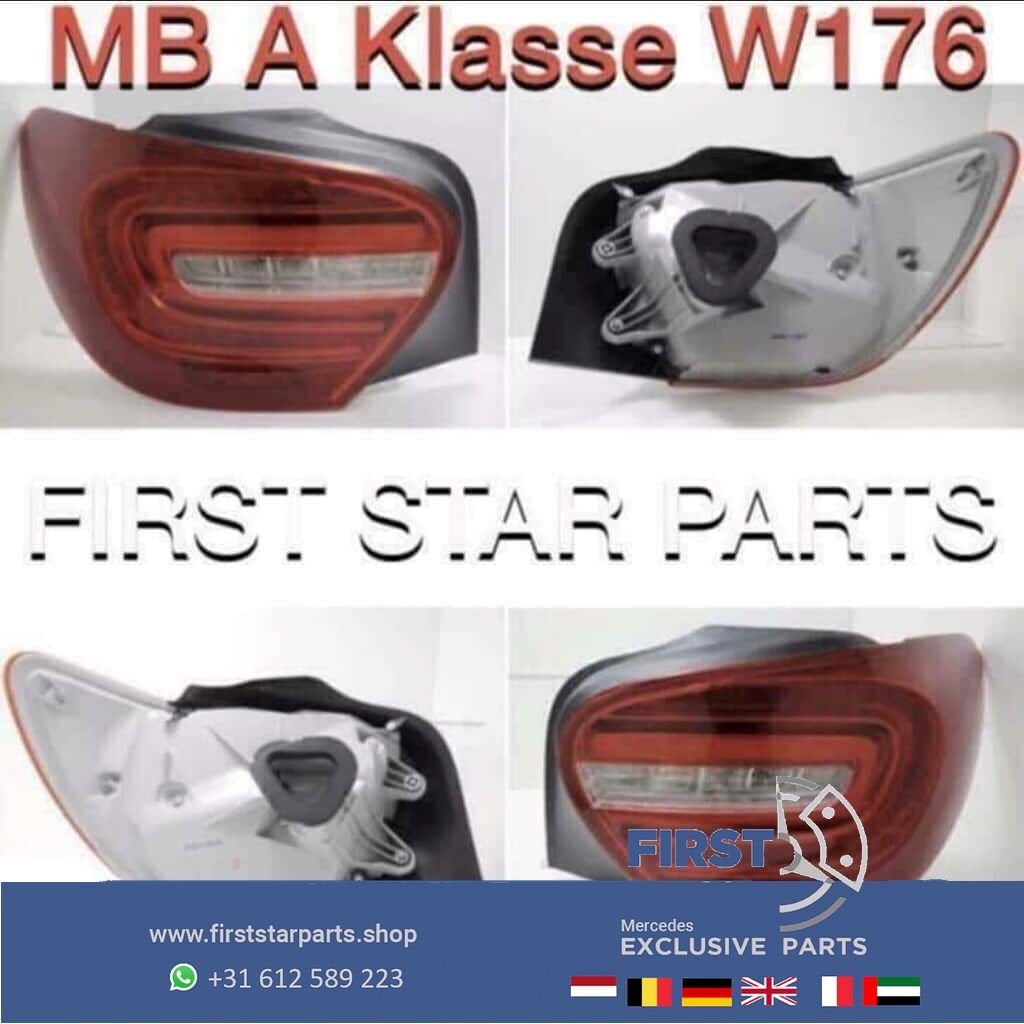 W176 PRE-FACELIFT LED ACHTERLICHT LINKS RECHTS Mercedes A Kl, Gebruikt, -, Ophalen of Verzenden, -