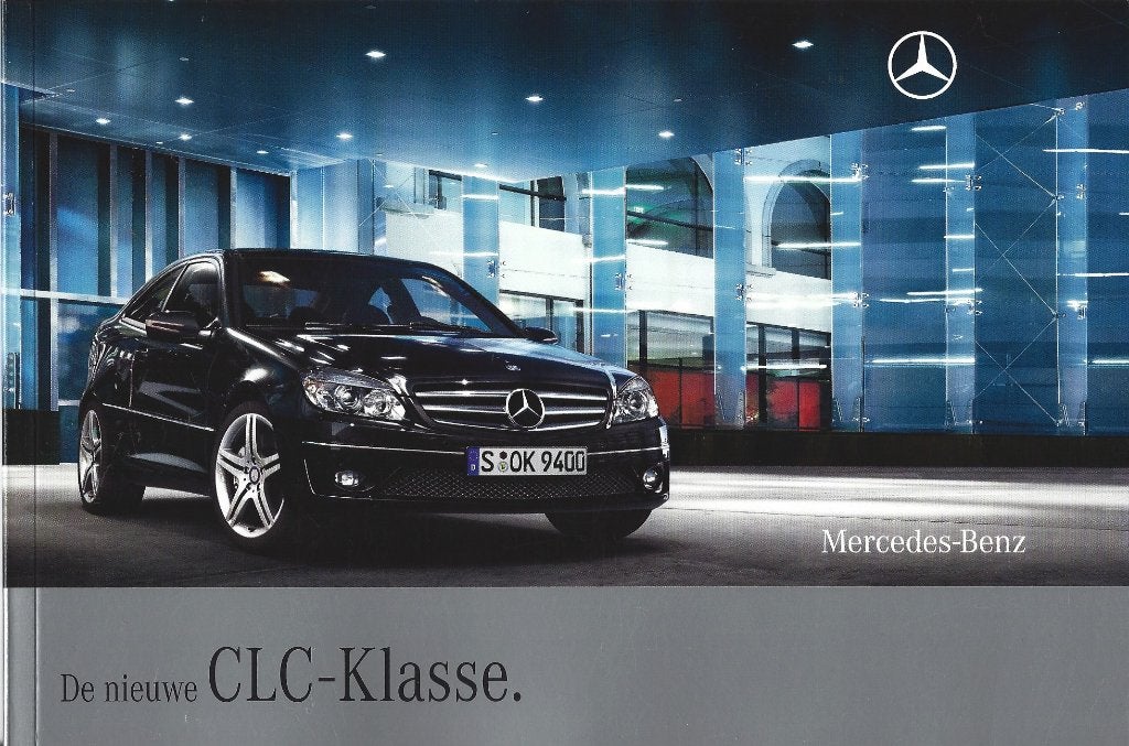 Brochure Mercedes CLC Klasse 2008, Ophalen of Verzenden, Gelezen, Mercedes