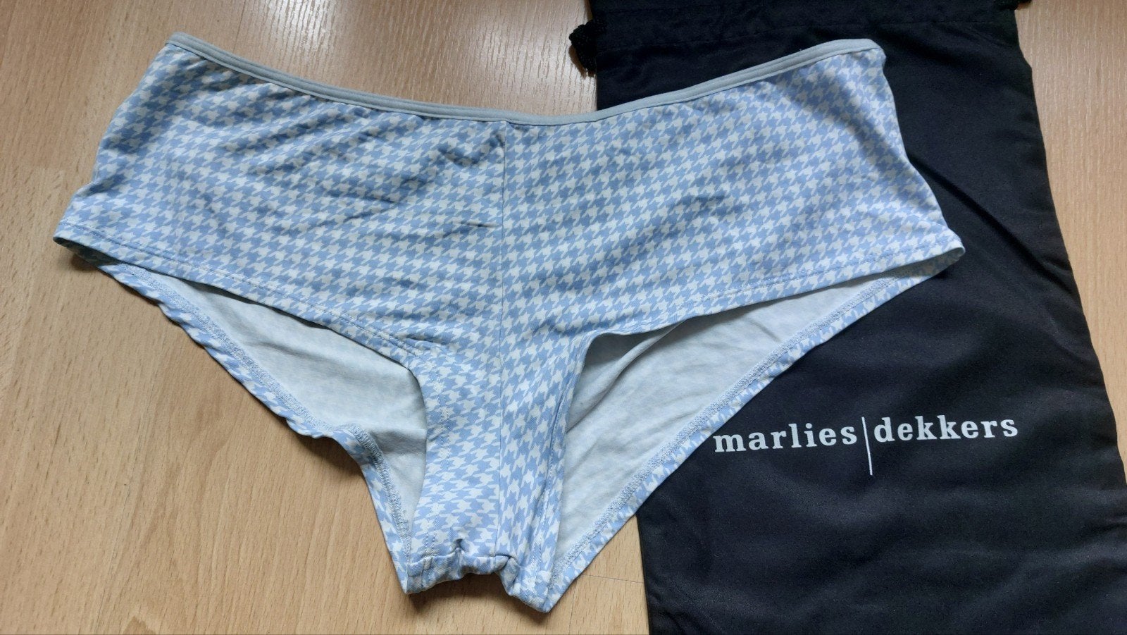 Marlies Dekkers Gloria Brazilian Short - Maat M, Marlies Dekkers, Verzenden, Blauw, Slip