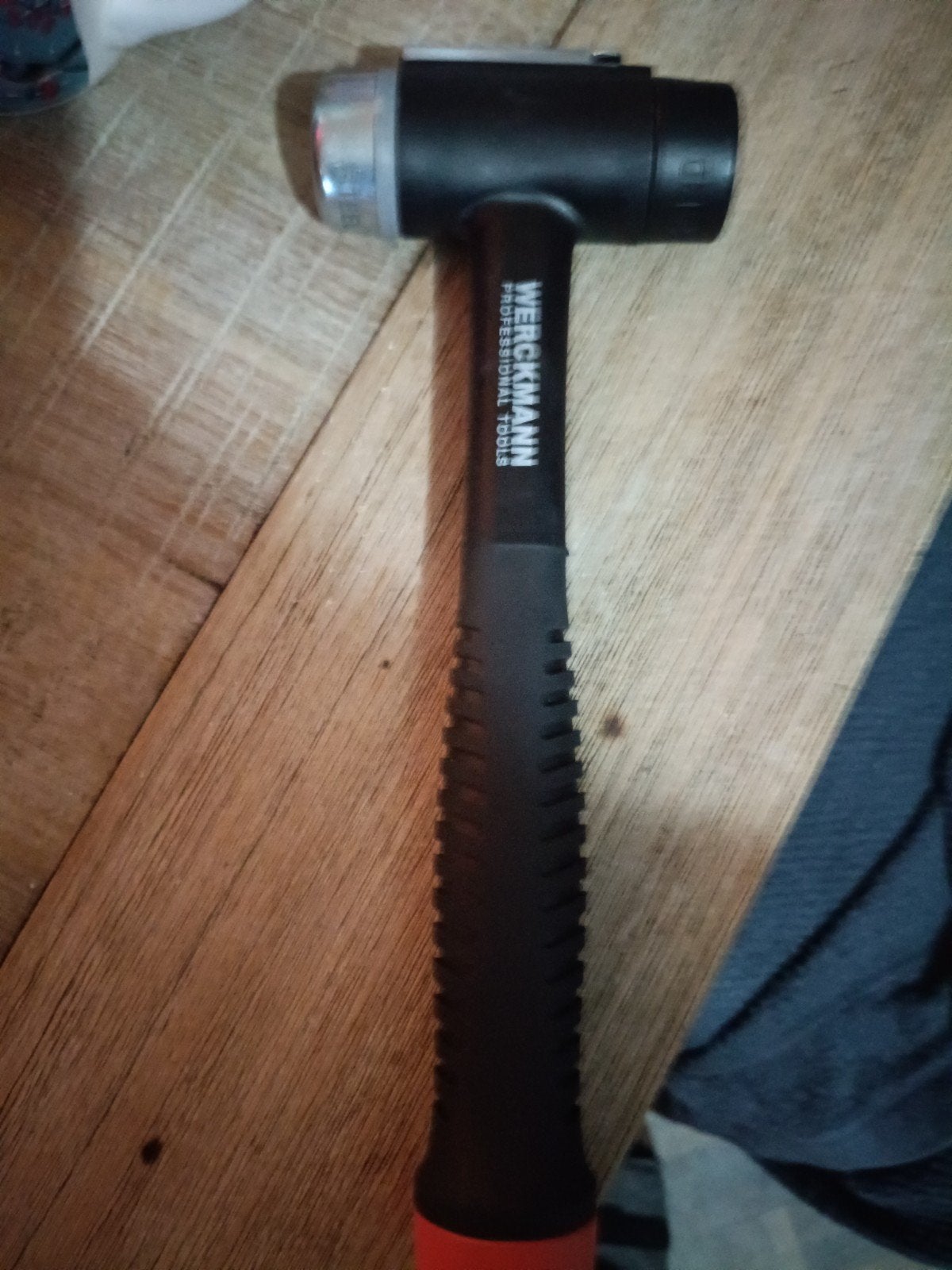 Werckmann Professional Tools rubber hamer, Ophalen of Verzenden, Gebruikt, Hamer, Overige merken