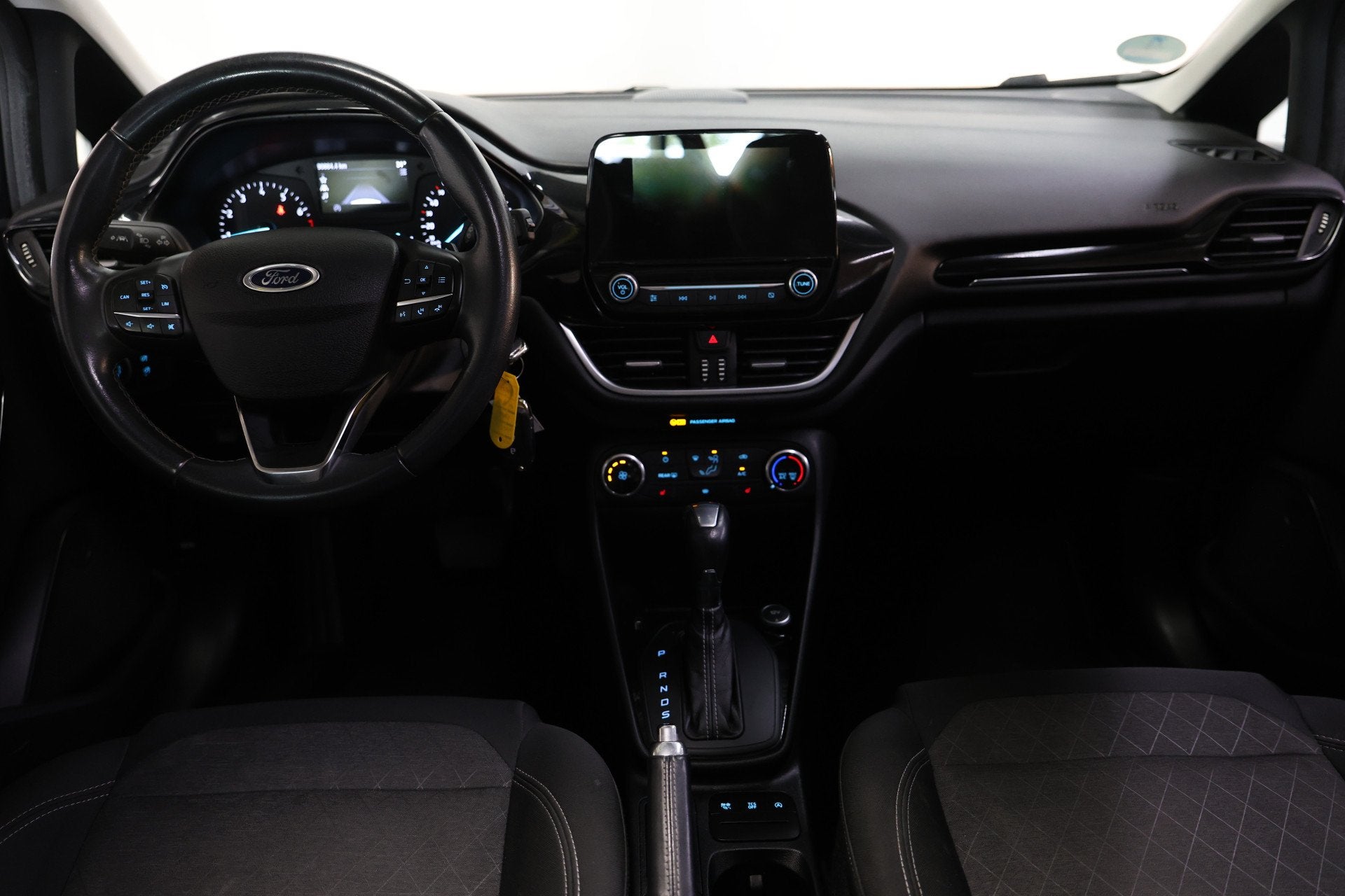 Ford Fiesta 1.0 EcoBoost ACTIVE X DUURSTE UITV AUTOMAAT PANO, Auto's, Gebruikt, Zwart, Origineel Nederlands, Bedrijf