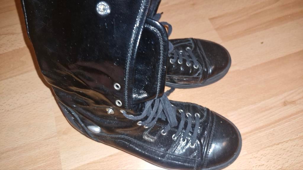 Botticelli en Aldo sneakers mt 38, Ophalen of Verzenden, Zo goed als nieuw, Zwart, Sneakers of Gympen