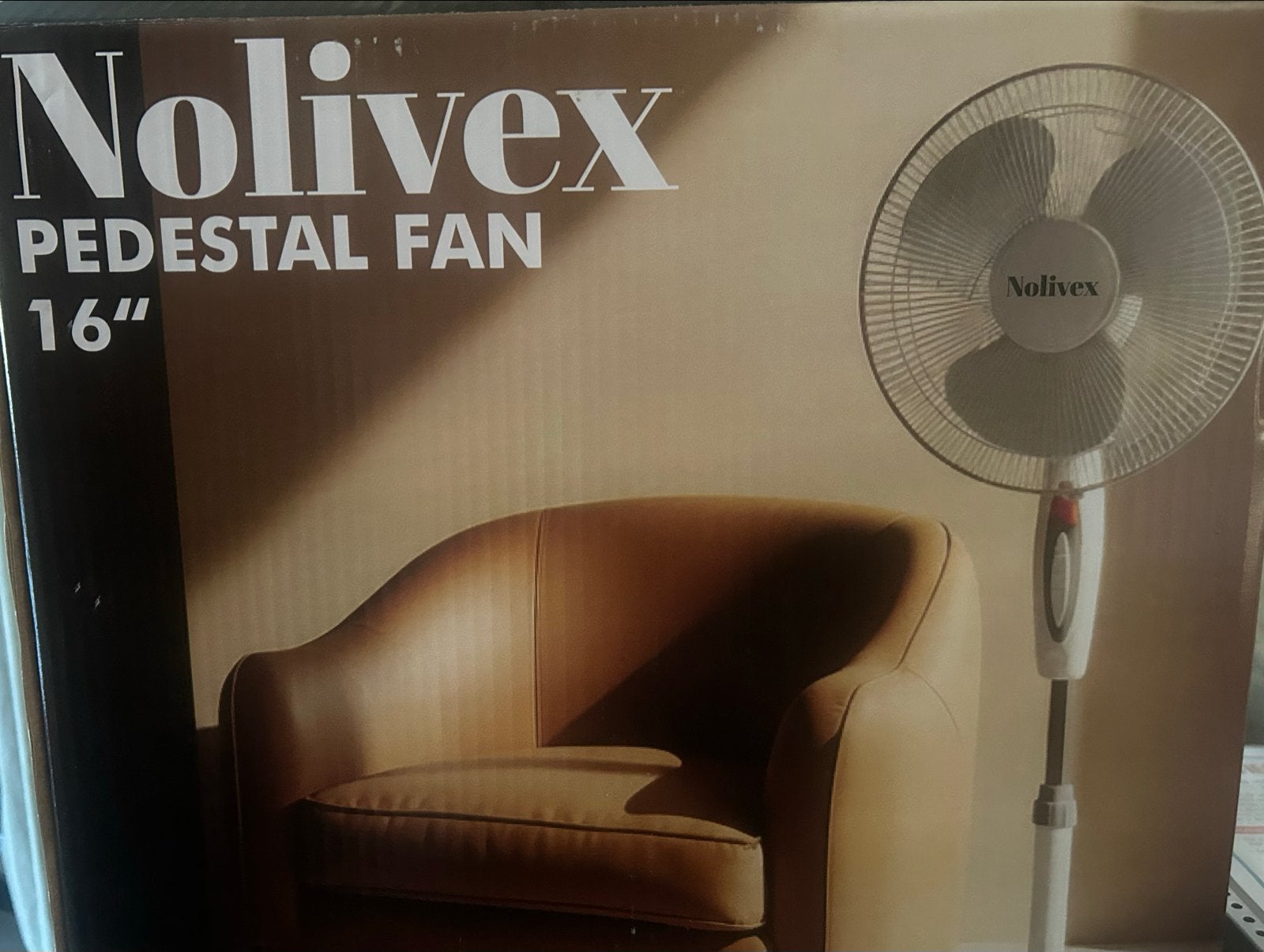 Nieuw!! Novilex Windwaaier - 16 inch Statiefventilator, Ophalen of Verzenden, Nieuw, Statiefventilator